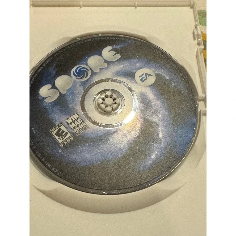 Spore PC Mac DVD-ROM Video Game 2008 EA Maxis Simulation Evolution Strategy